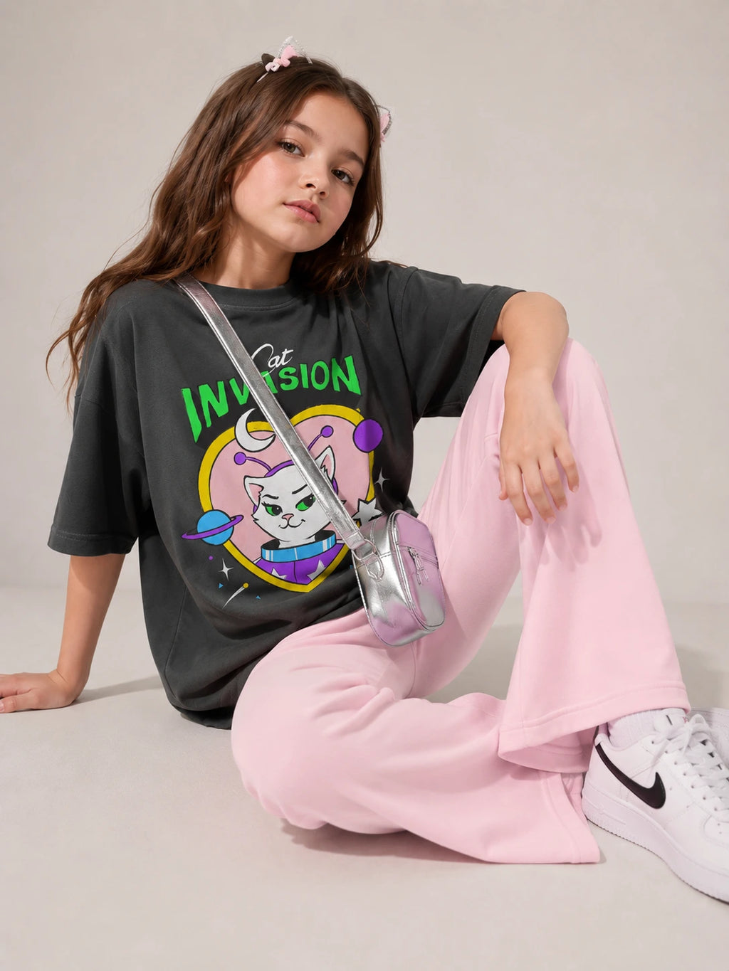 Cat Invasion Bootcutpant Set