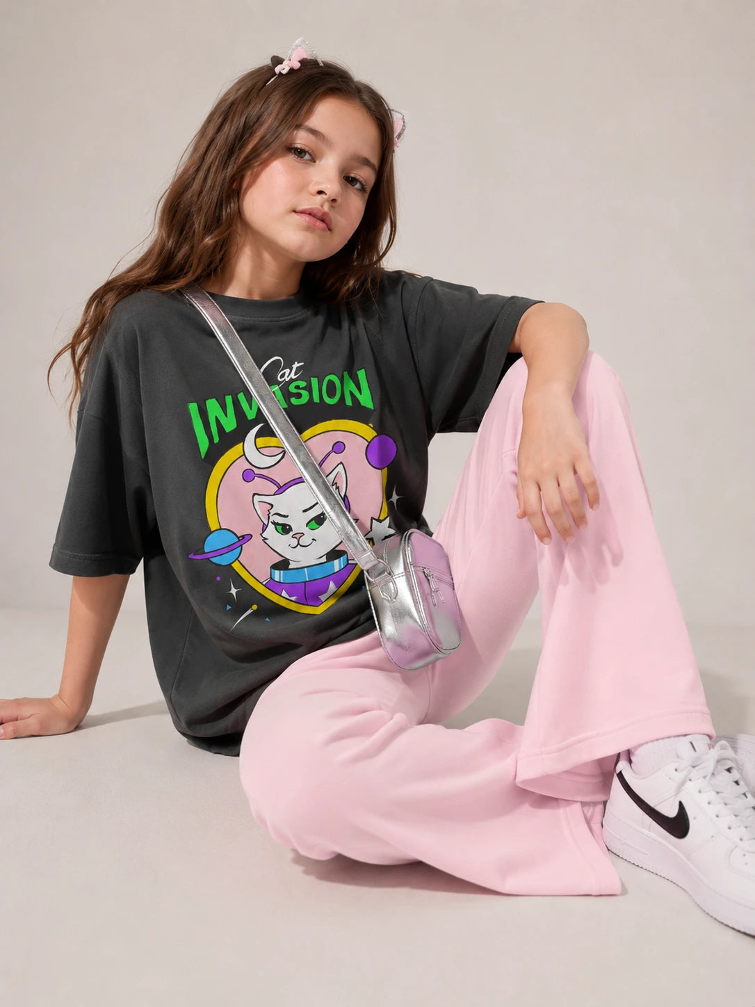 Cat Invasion Bootcutpant Set